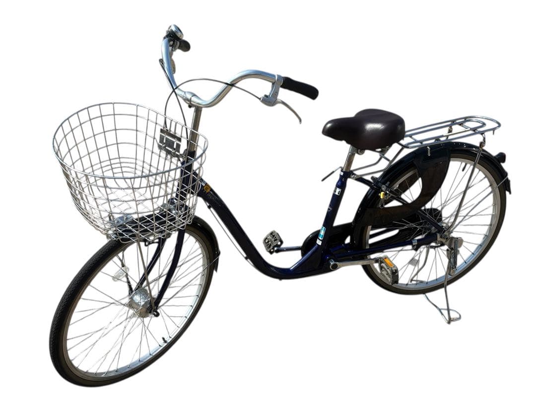 【引き取り限定】Premium Vivace 24インチ シティサイクル前カゴ付