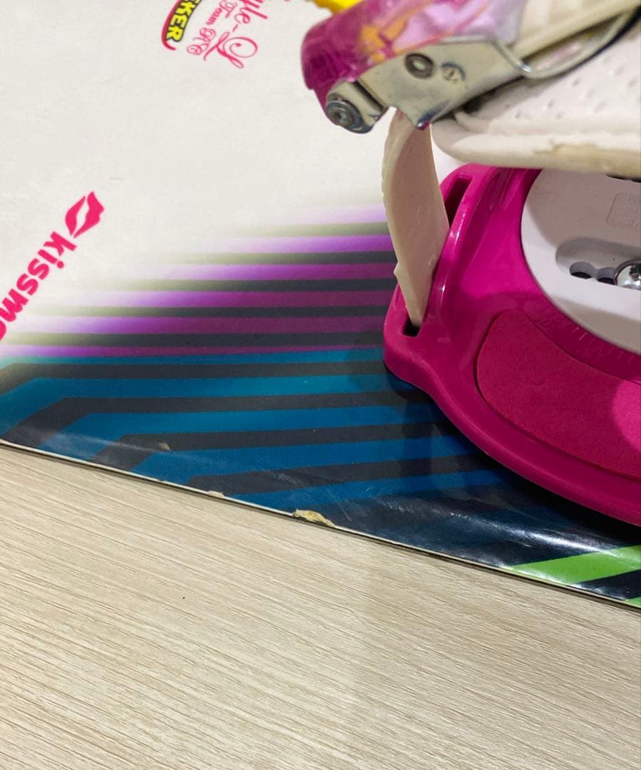 スノーボード 板　ビンディングセット　kissmark キッズ　110cm
