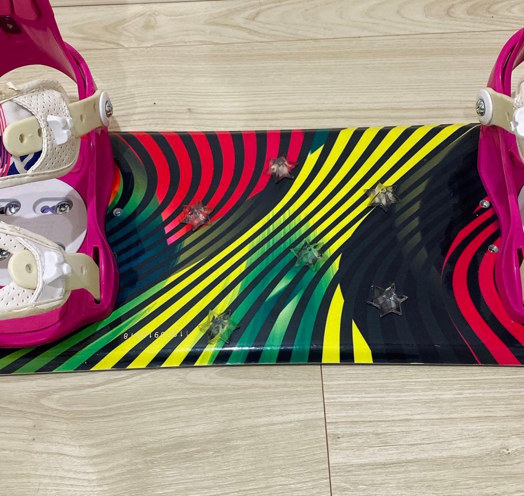 スノーボード 板　ビンディングセット　kissmark キッズ　110cm