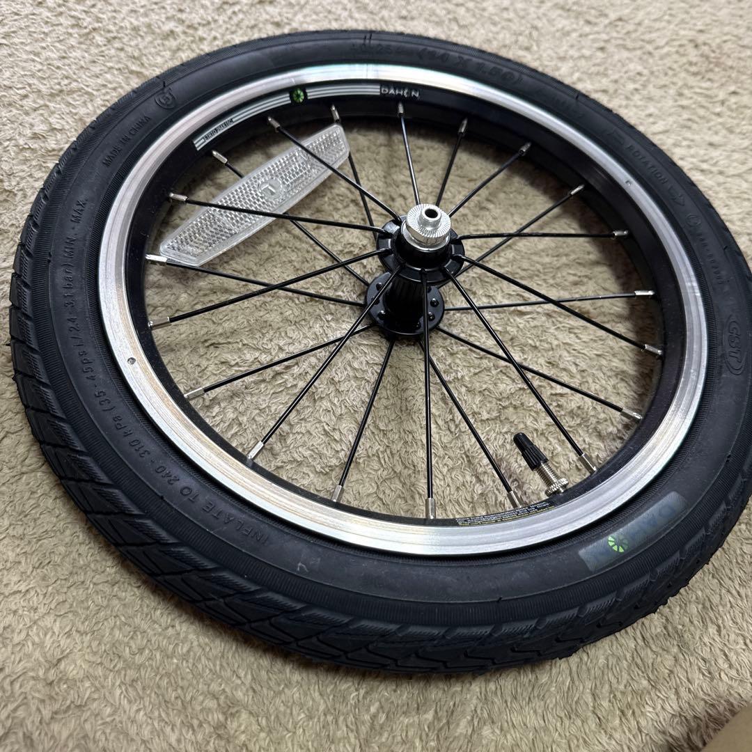 DAHON k1 14インチ 完組ホイール