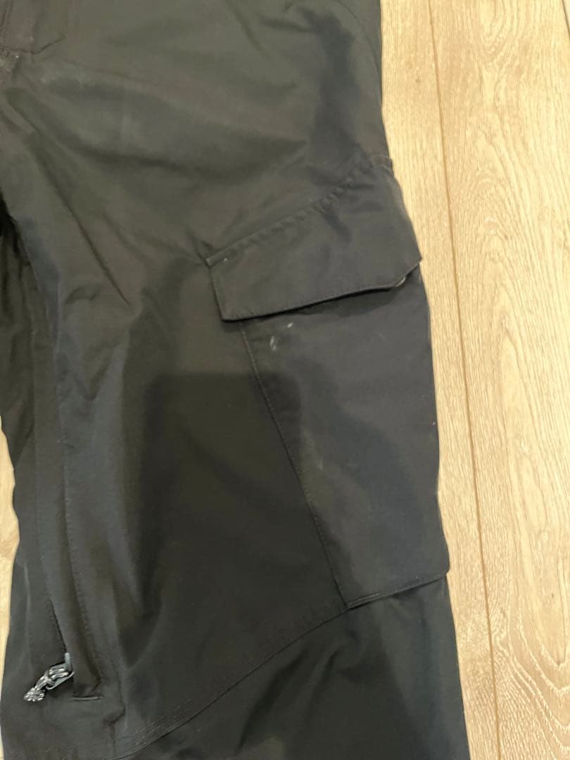 BURTON ゴアテックス　ブラックオーバーオール スノーボード用