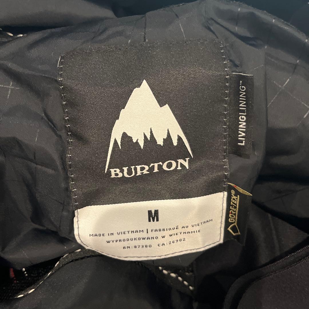 BURTON ゴアテックス　ブラックオーバーオール スノーボード用