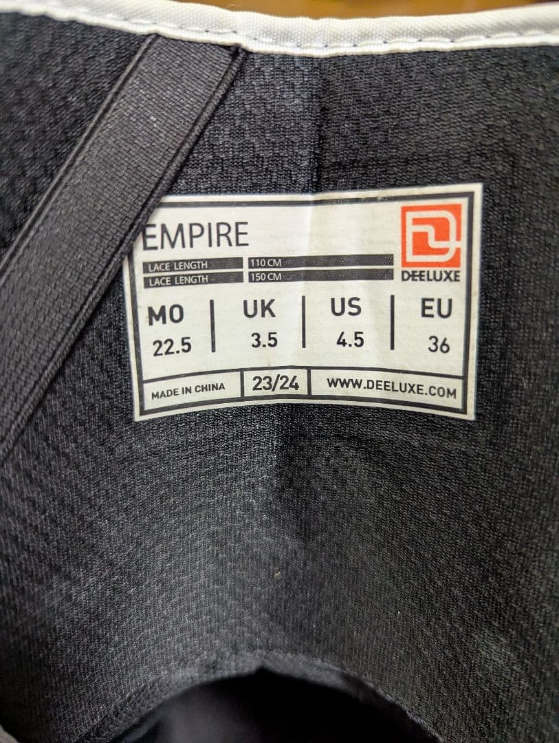 Deeluxe Empire スノーボードブーツ US 4.5