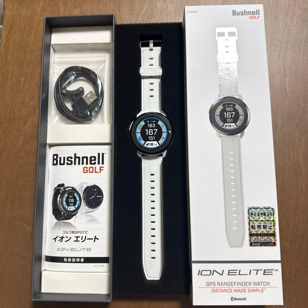 Bushnell GPS Rangefinder Watch ホワイト