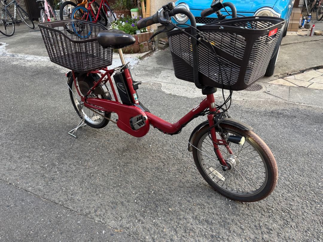 Panasonic gyutto 電動アシスト自転車 レッド