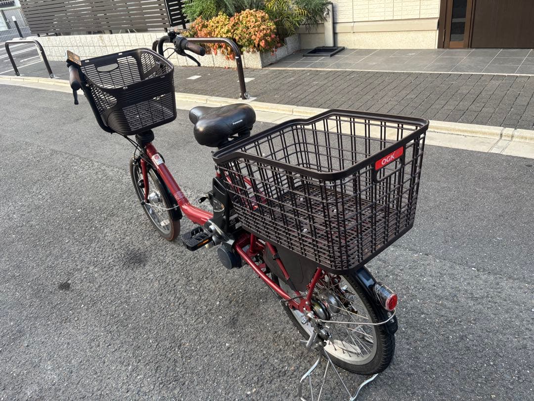Panasonic gyutto 電動アシスト自転車 レッド