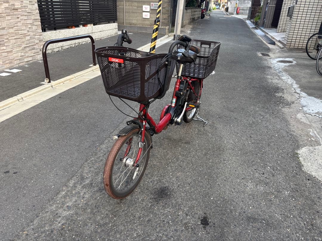 Panasonic gyutto 電動アシスト自転車 レッド