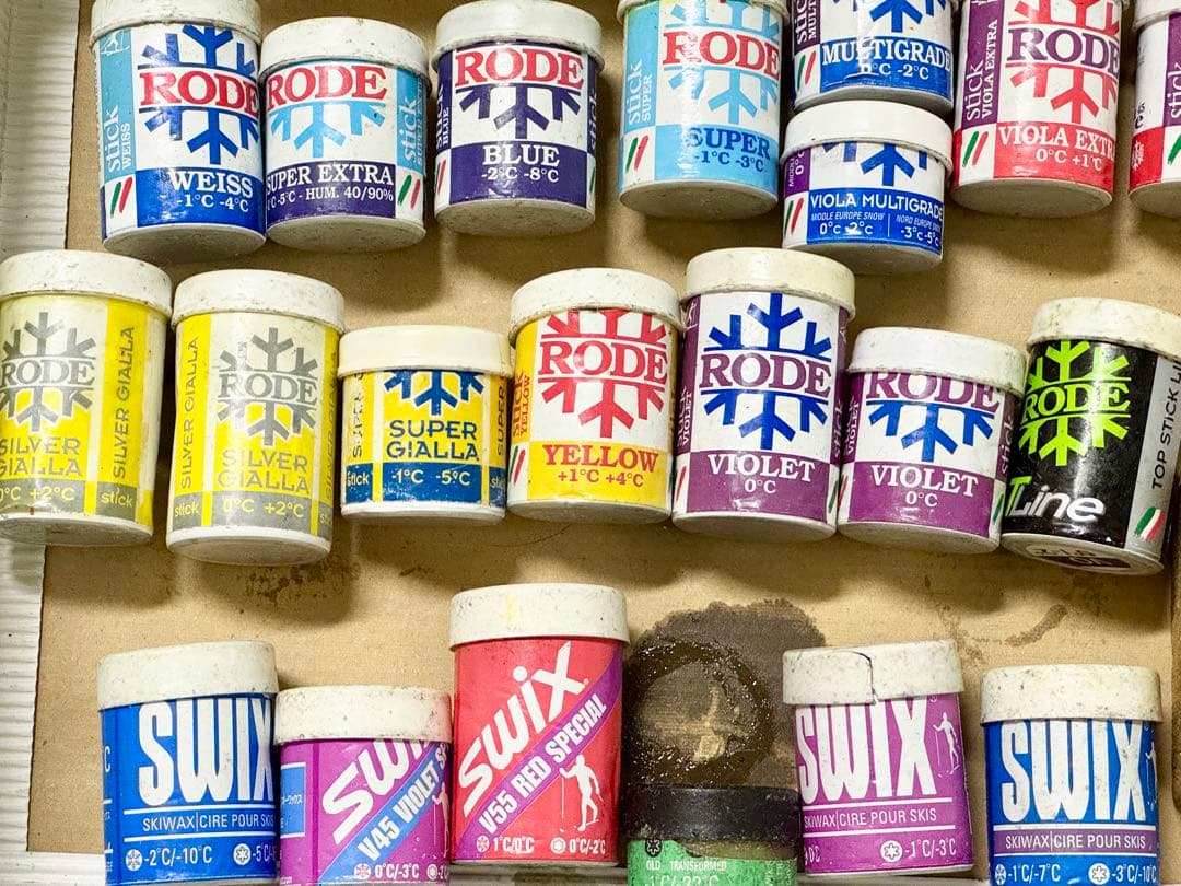 RODE & SWIX キックワックスセット 21個