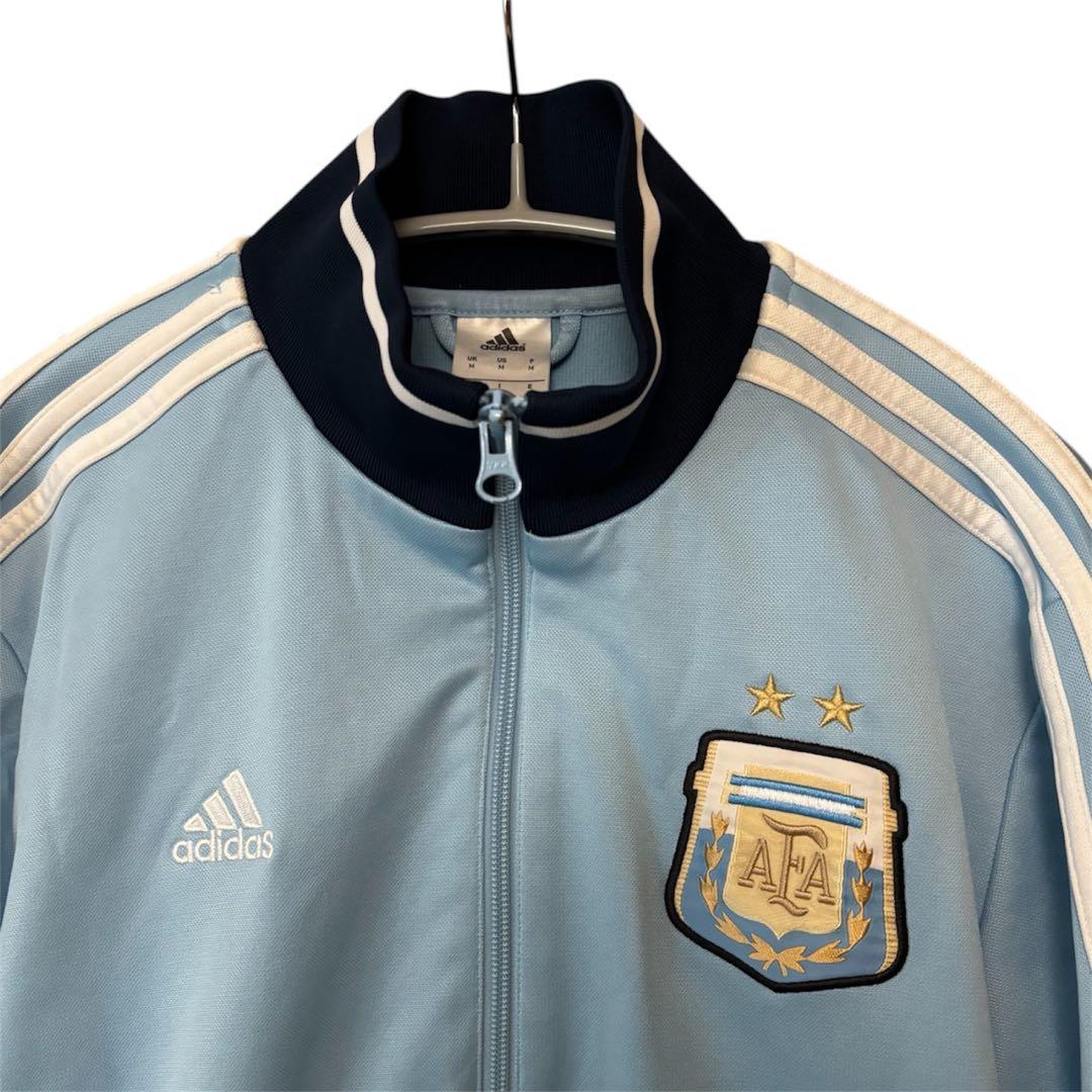 【希少】00s adidas　メッシ　背番号　アルゼンチン　　トラックジャケット