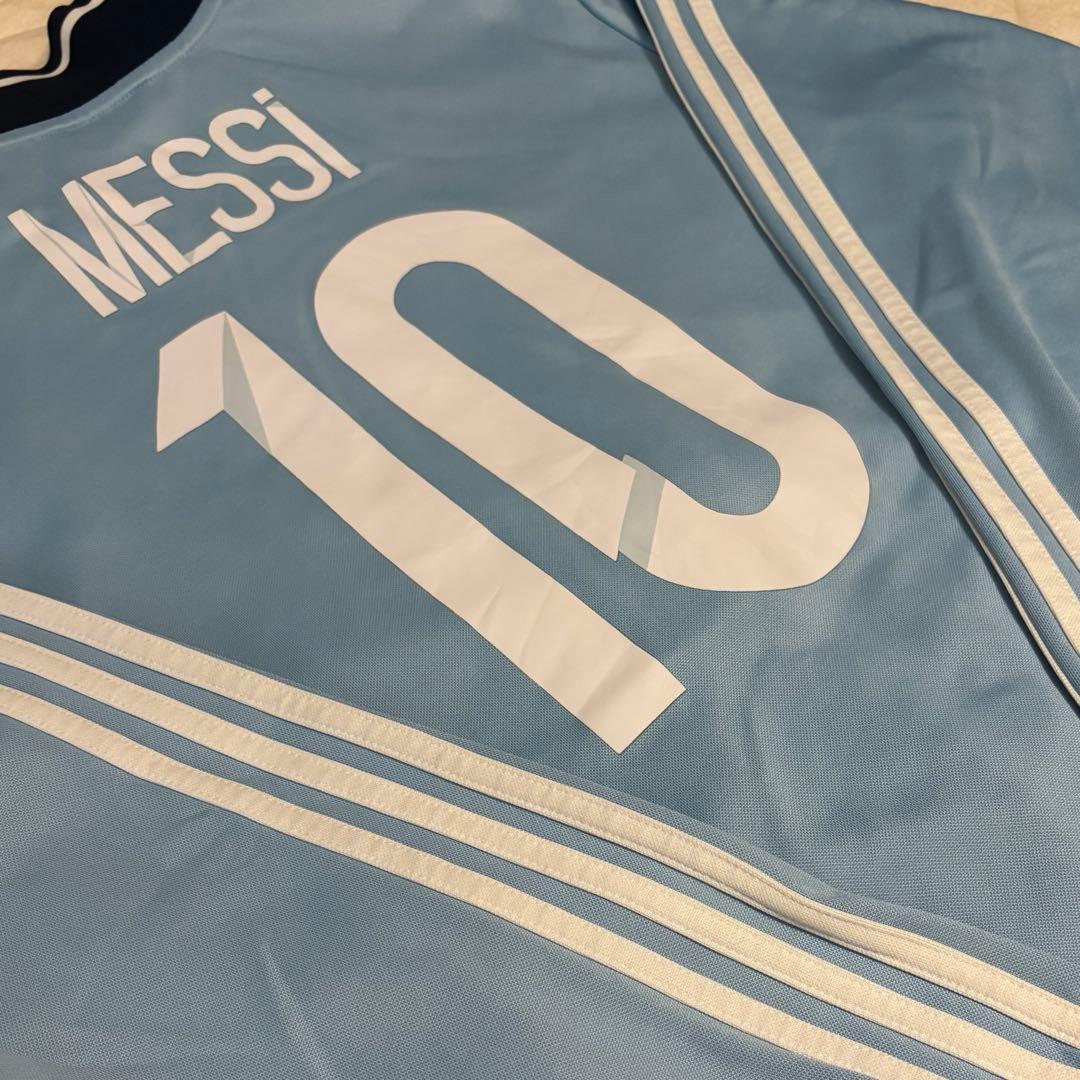 【希少】00s adidas　メッシ　背番号　アルゼンチン　　トラックジャケット
