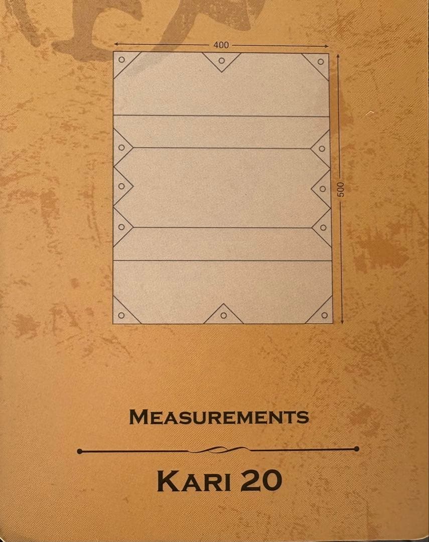 NORDISK Kari 20 ノルディスク カーリ 20 レクタタープ