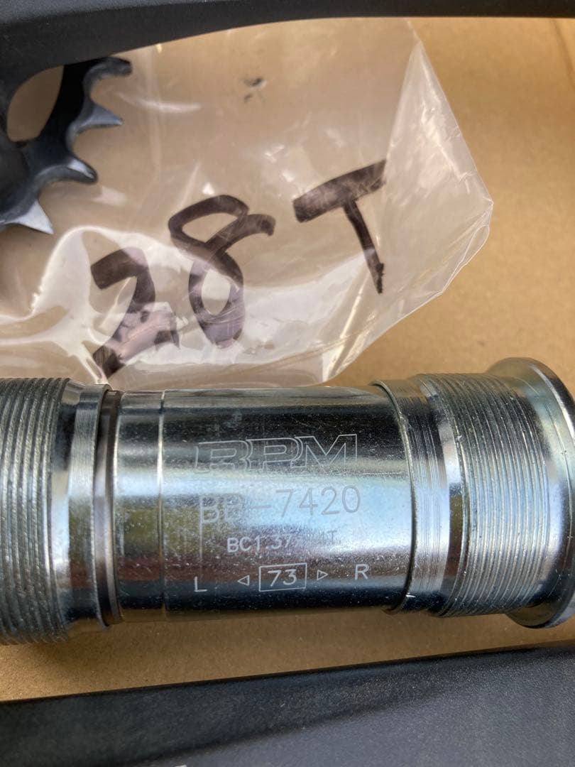 FSA ALPHA DRIVE クランクセット 170㎜　28T BB7420