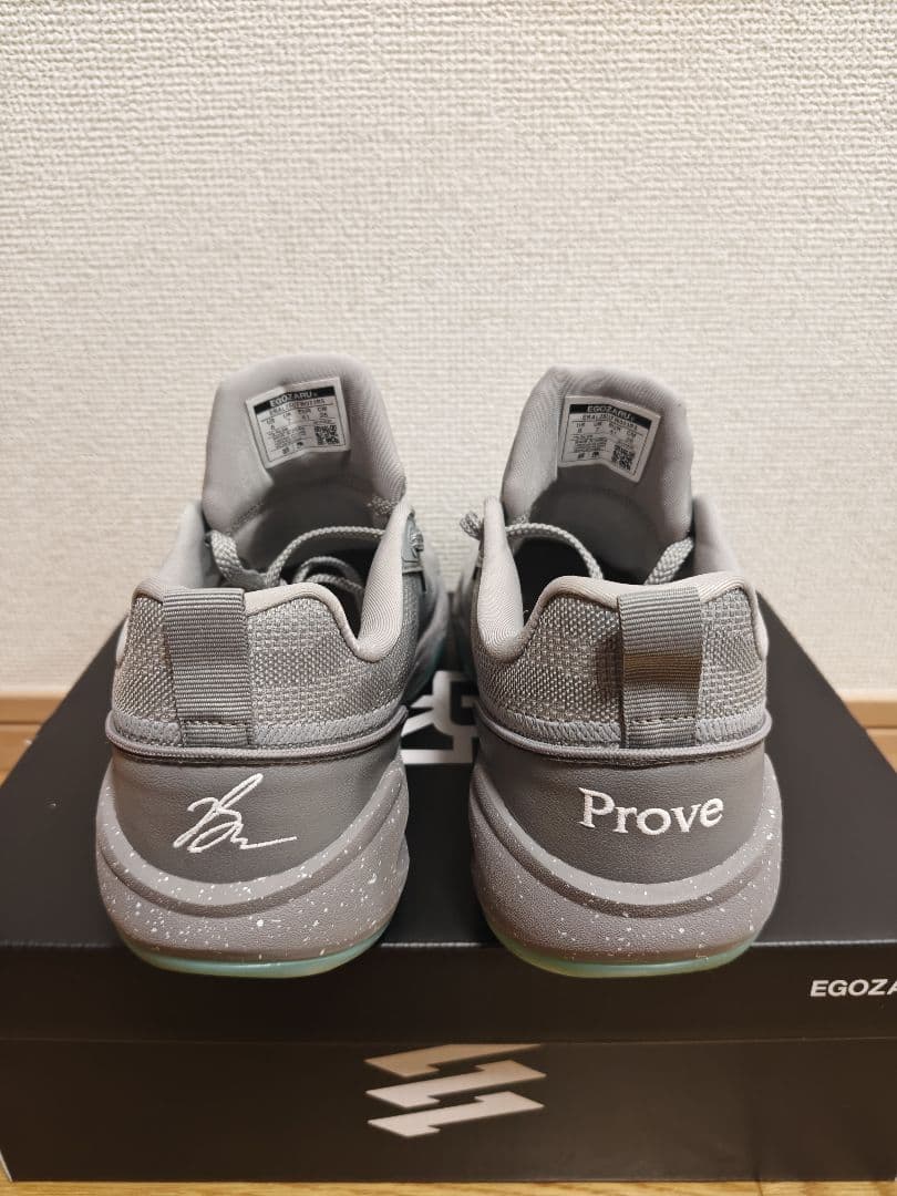 EGOZARU RIKU1 グレー バスケットシューズ