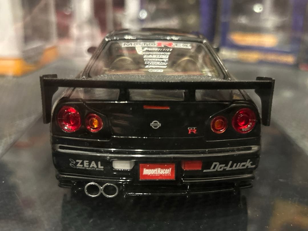R34 GT-R import racer jadatoys 1/24ミニカー