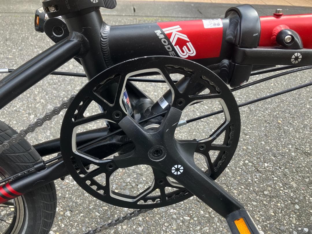 DAHON K3 折りたたみ自転車 レッド