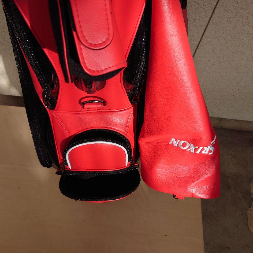 Srixon 赤 キャディバッグ