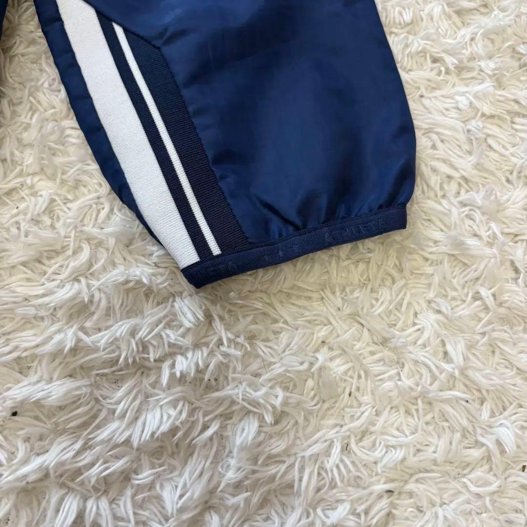 極美品　アスレタ　ピステ上下　ネイビー　サッカー　フットサル　ウェア　L