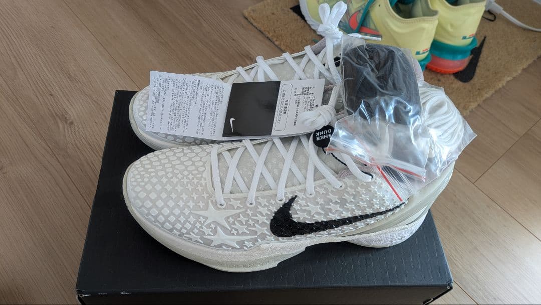 Nike Kobe 6 Protro ホワイト/ブラック