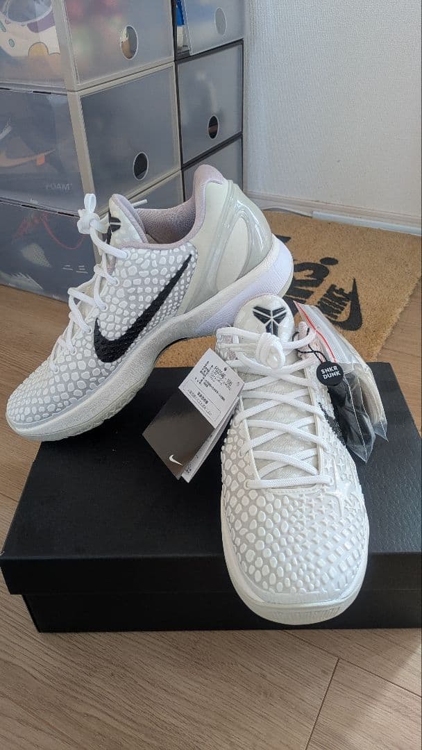Nike Kobe 6 Protro ホワイト/ブラック