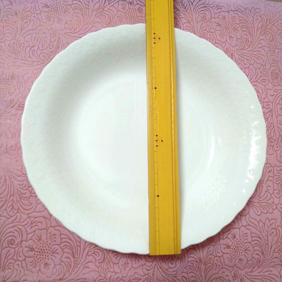 NARUMI シルキーホワイト　カレー皿 5枚セット