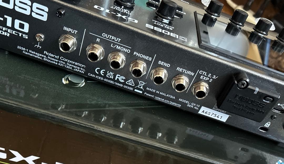 BOSS GX-10/BT-DUAL 2点セット