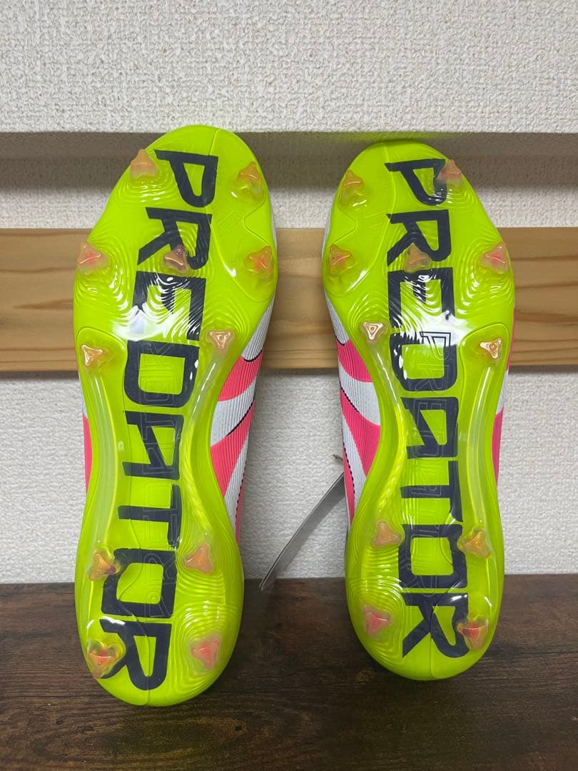 【えす】アディダス プレデターFG スパイク 27cm 袋付き