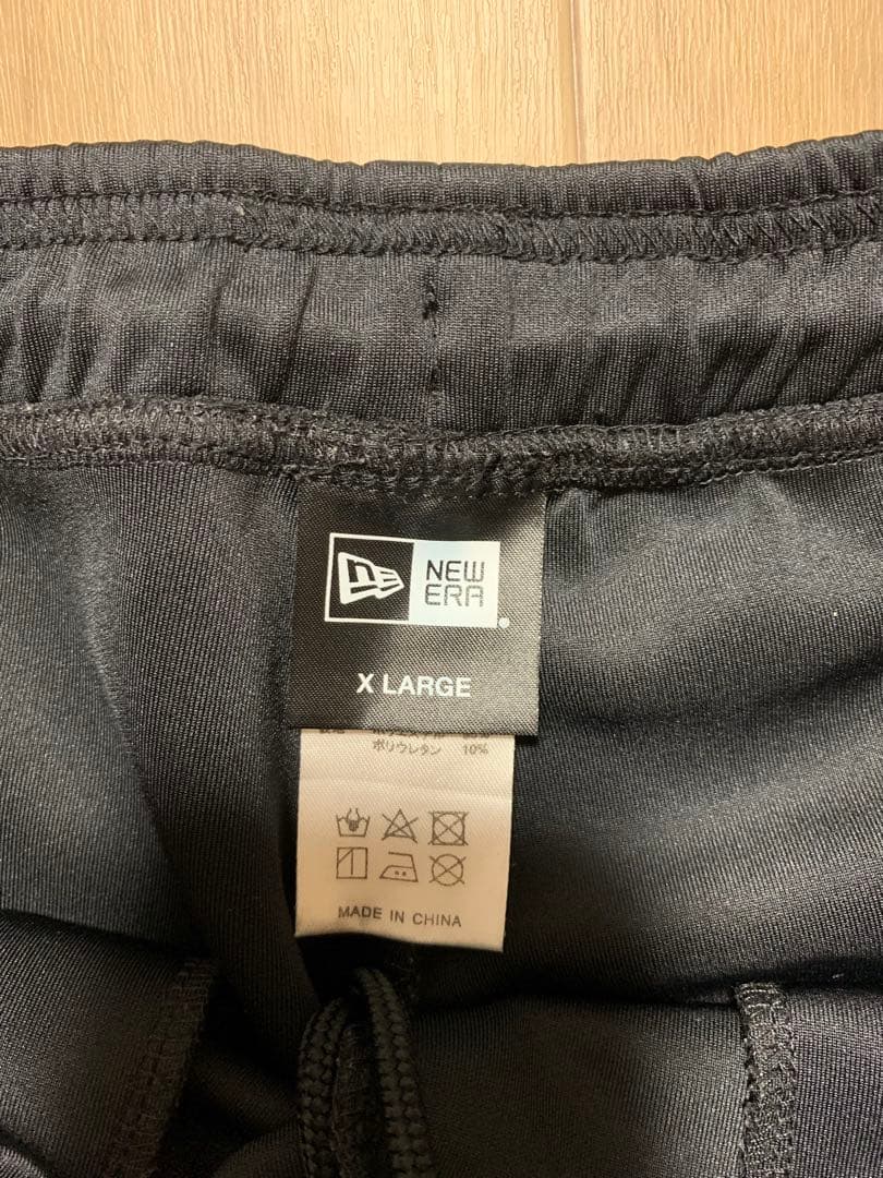 NEW ERA ブラック ジャージパンツ X LARGE
