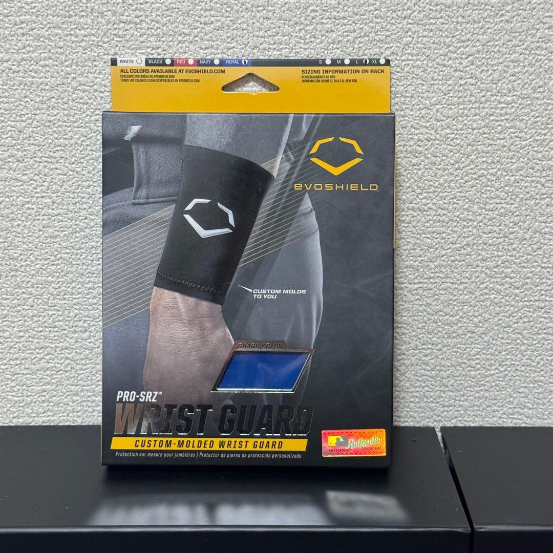 Evoshield SRZ-PROブルー Lサイズ リストガード リストバンド