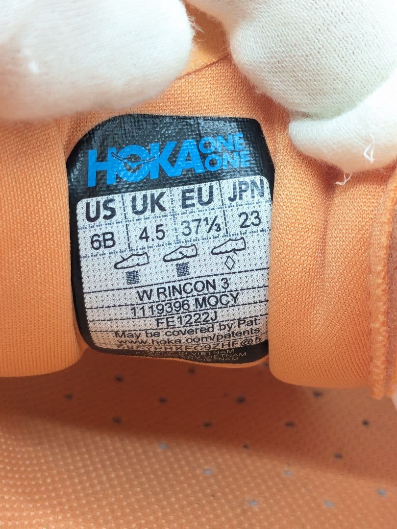 美品 HOKA ランニングシューズ 23cm リンコン3 ホカ