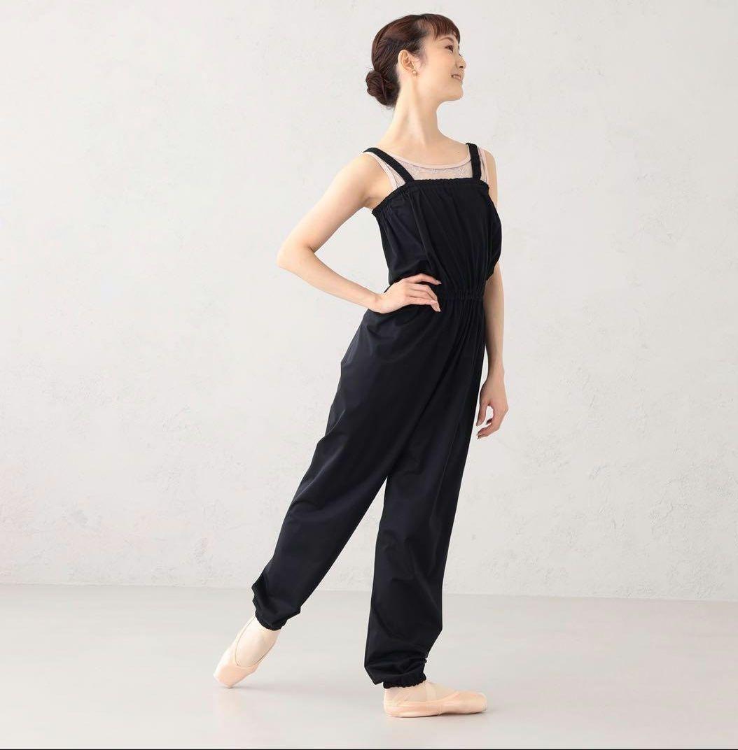 美品　チャコット　サウナスーツ　Msize　黒　バレエ　サウナパンツ