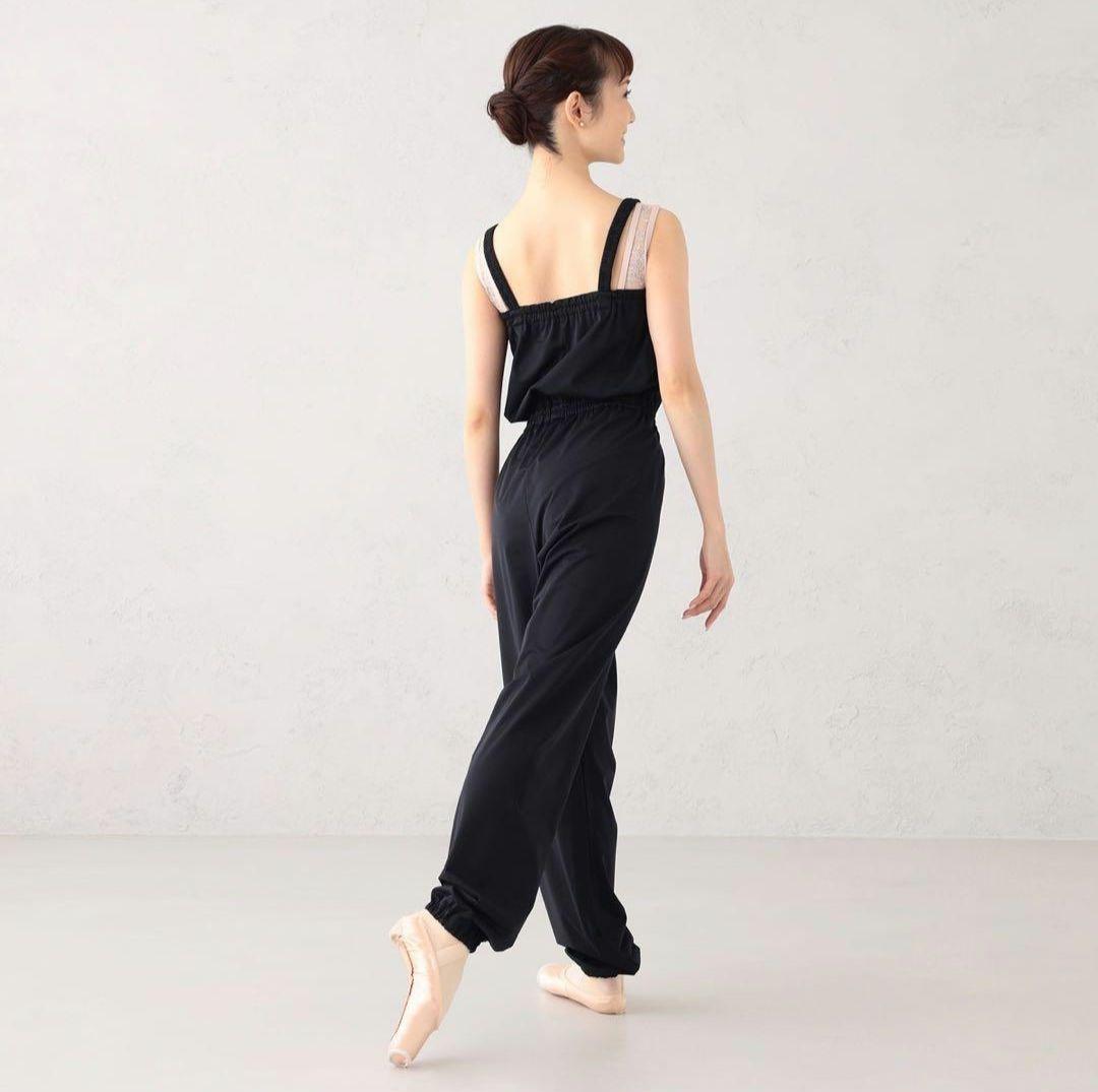美品　チャコット　サウナスーツ　Msize　黒　バレエ　サウナパンツ