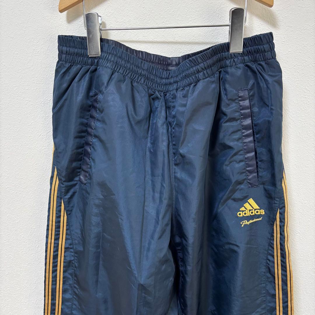 adidas プロフェッショナル　ウィンドブレーカー　ピステ　上下　O 金ロゴ