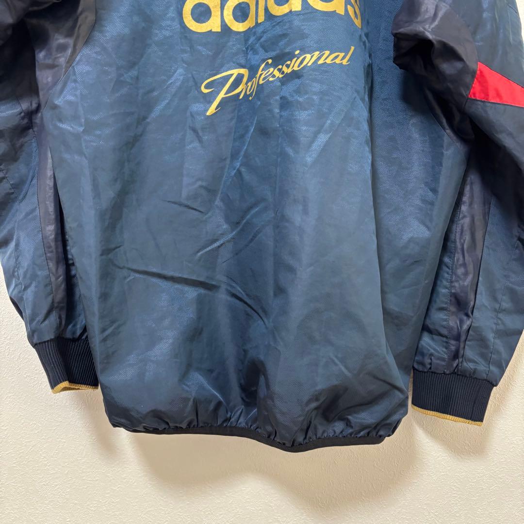 adidas プロフェッショナル　ウィンドブレーカー　ピステ　上下　O 金ロゴ