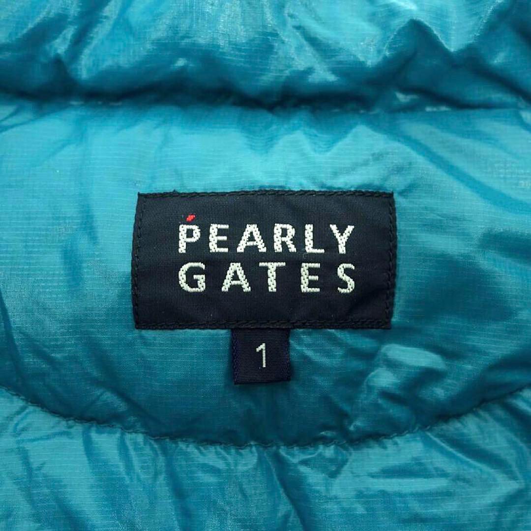 お洒落 軽量 PEARLY GATES 2WAY パッカブル ダウンブルゾン