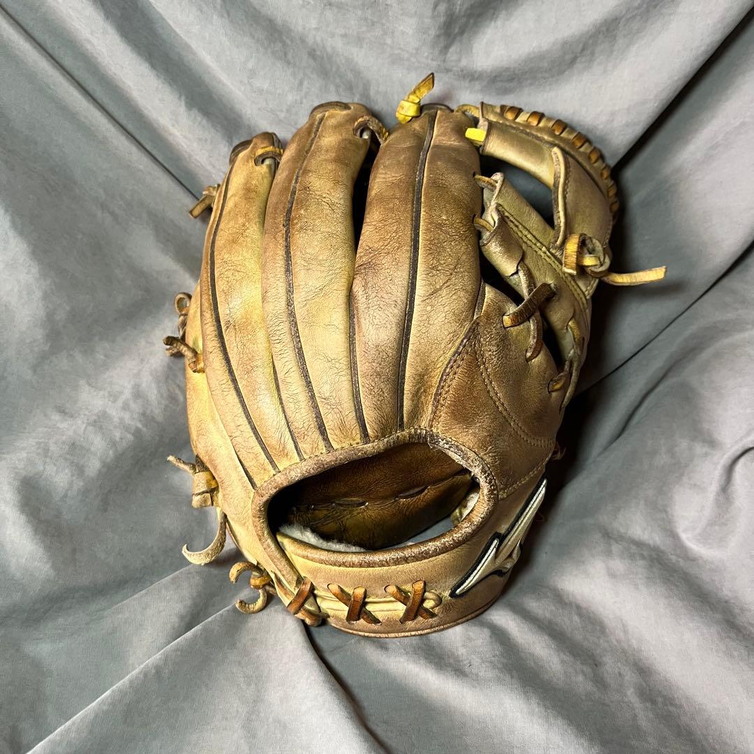 Mizuno グローバルエリート　硬式内野手用グローブ キャメル