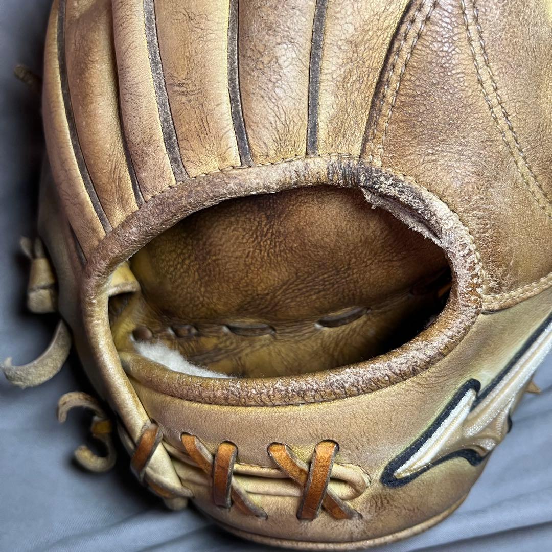 Mizuno グローバルエリート　硬式内野手用グローブ キャメル