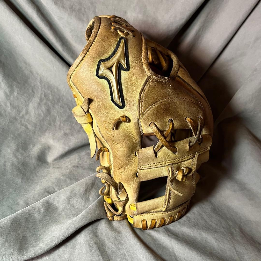 Mizuno グローバルエリート　硬式内野手用グローブ キャメル