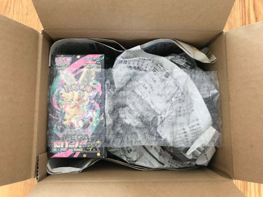 ポケモンカードゲーム MEGAドリームex 6box シュリンク付き