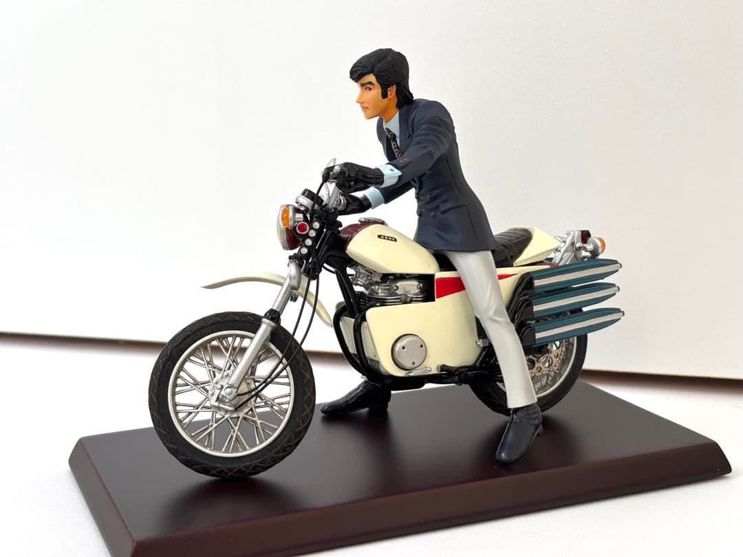 希少✨ポピー社 仮面ライダー 本郷猛 & サイクロン フィギュア 1/12