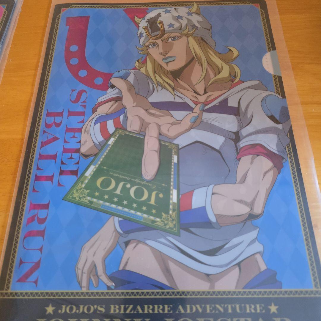 JOJO'S BIZARRE ADVENTURE クリアファイル6点 ファミマ