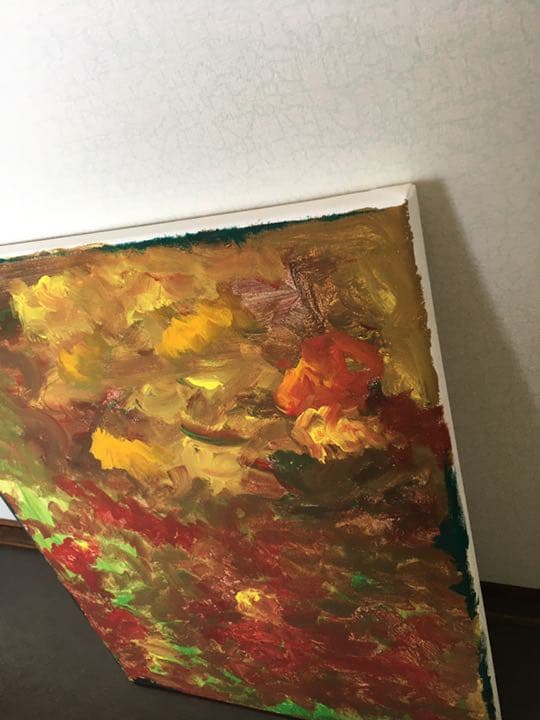油絵「無題」