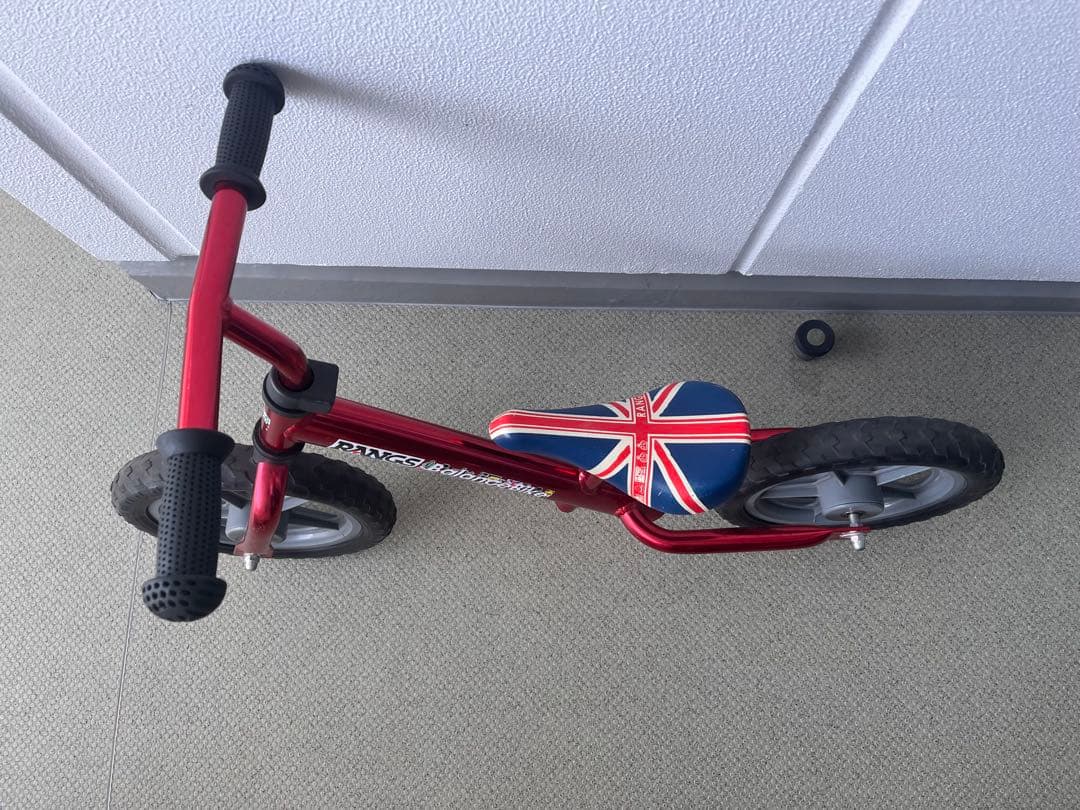 RANGS バランスバイク 赤 イギリス国旗デザイン　ストライダー