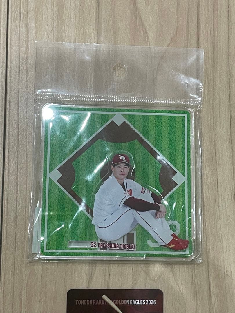 楽天イーグルス　32 中島大輔　2025ファンズユニ グッズセット