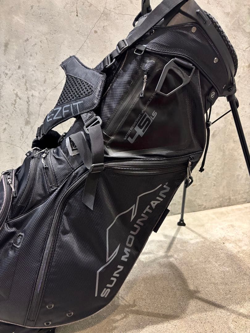 SUN MOUNTAIN EZ FIT 4.5 ブラック スタンドバッグ