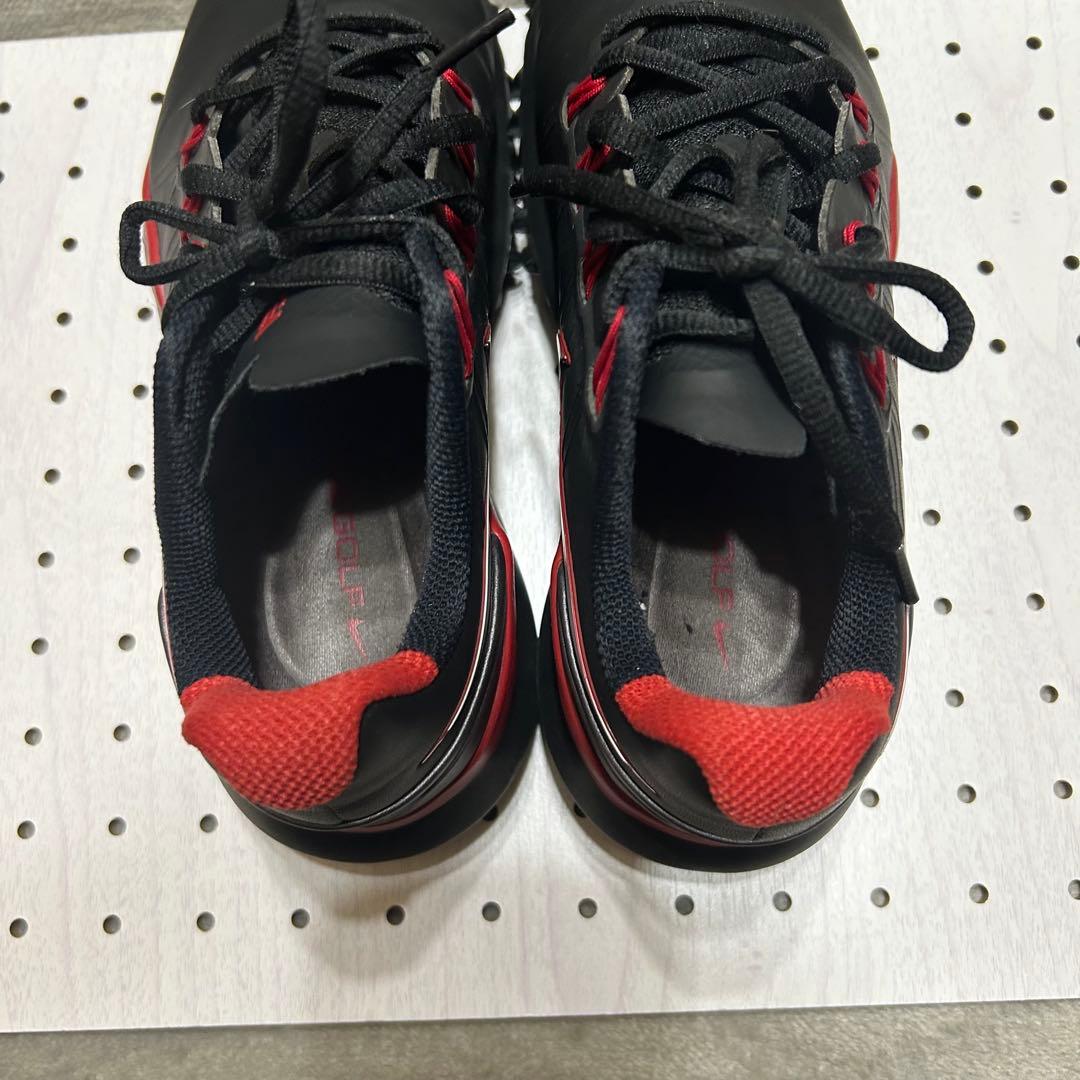 NIKE TW14 タイガーウッズモデル 25cm 3E ゴルフスパイク 黒
