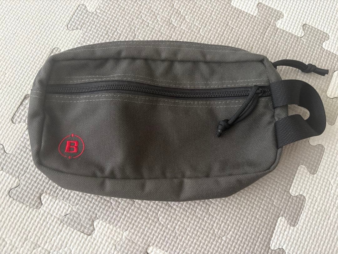 ブリーフィング カートバック ポーチ グレー 美品