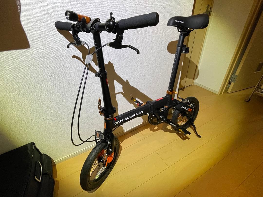 ドッペルギャンガーHAKOVELO14インチKGSB（140-BK）最終値下げ！