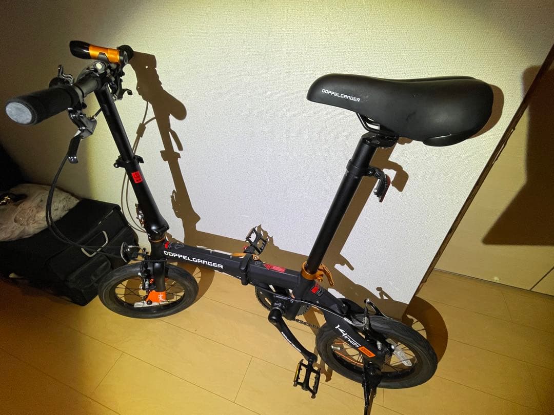 ドッペルギャンガーHAKOVELO14インチKGSB（140-BK）最終値下げ！