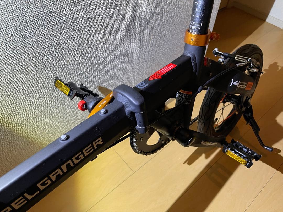 ドッペルギャンガーHAKOVELO14インチKGSB（140-BK）最終値下げ！