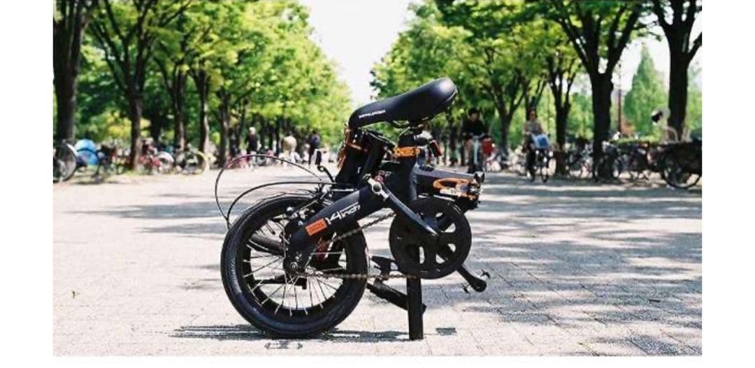ドッペルギャンガーHAKOVELO14インチKGSB（140-BK）最終値下げ！
